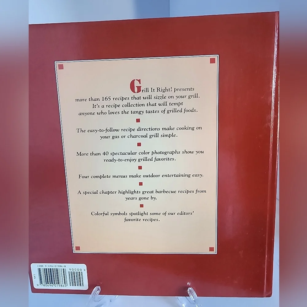 Better Homes and Gardens Grill It Right Cookbook